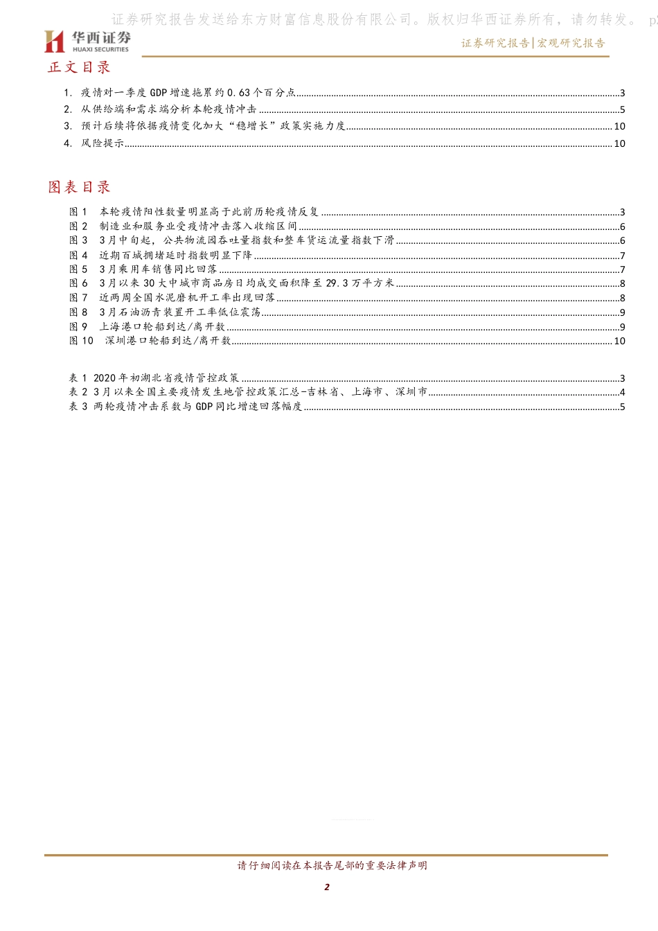 当前疫情对经济影响几何？.pdf_第2页