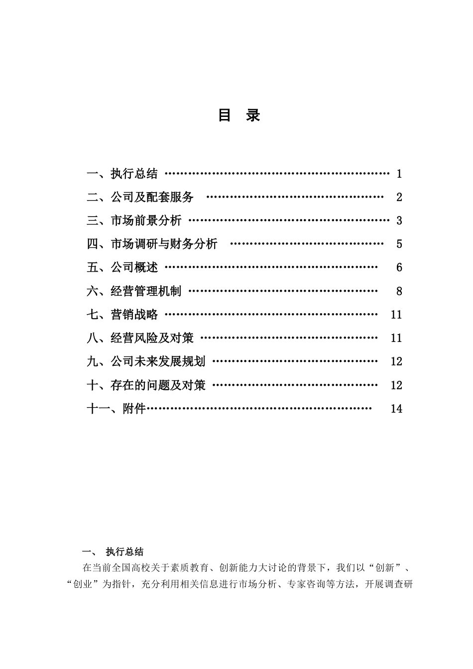 8绕绿旅游公司创业计划书.doc_第2页