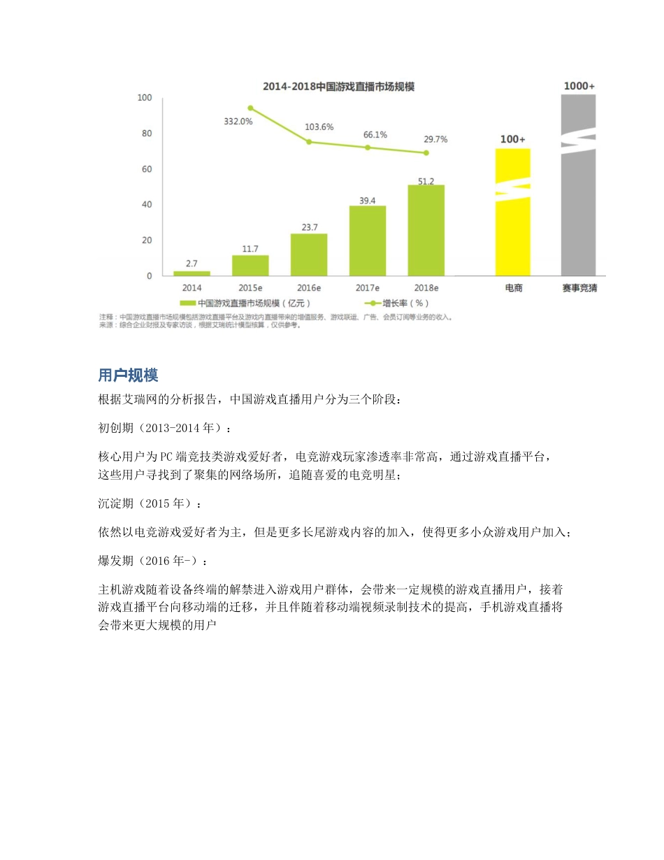 游戏直播平台竞品分析——斗鱼TV、虎牙直播.pdf_第2页