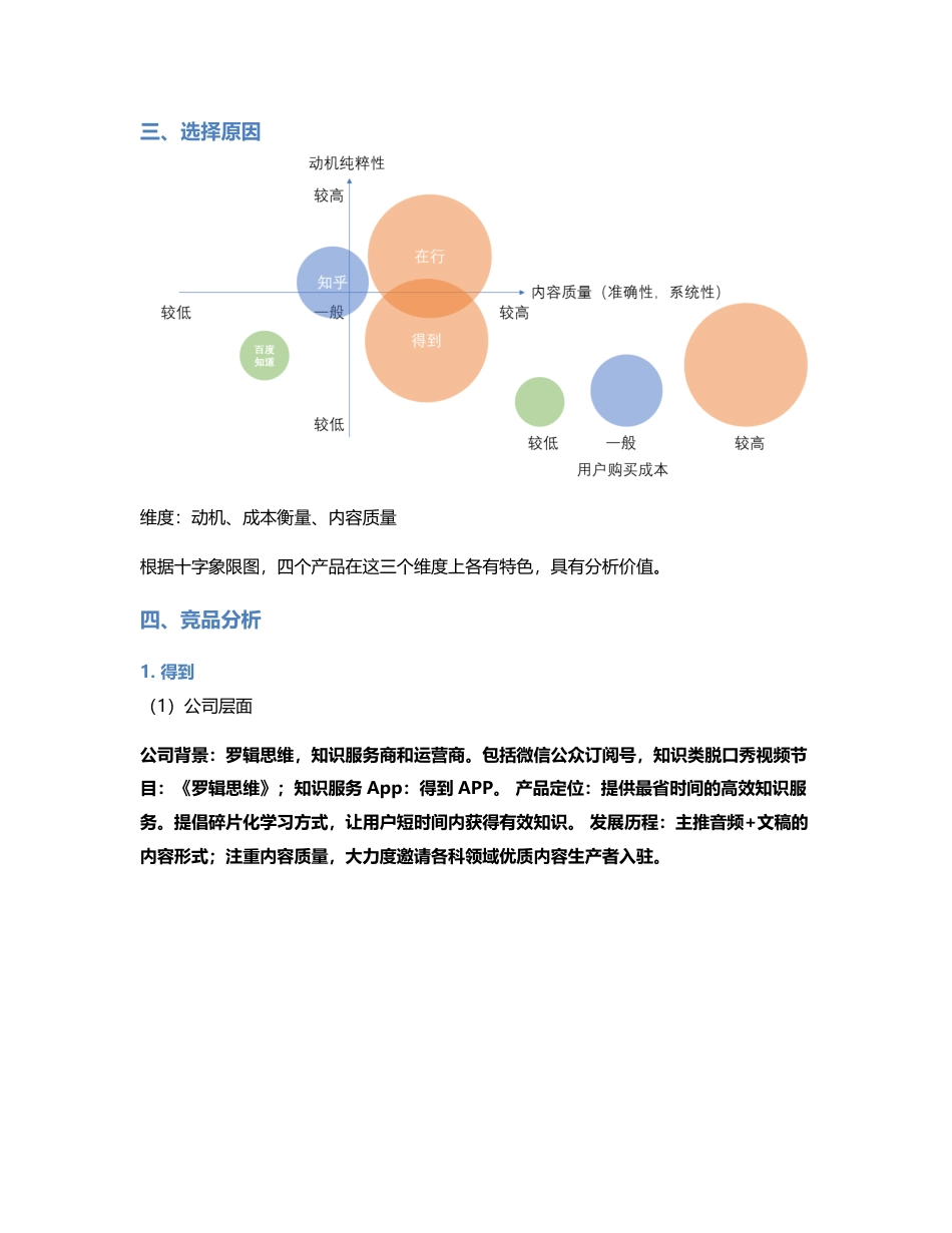 知识付费类产品竞品分析.pdf_第2页