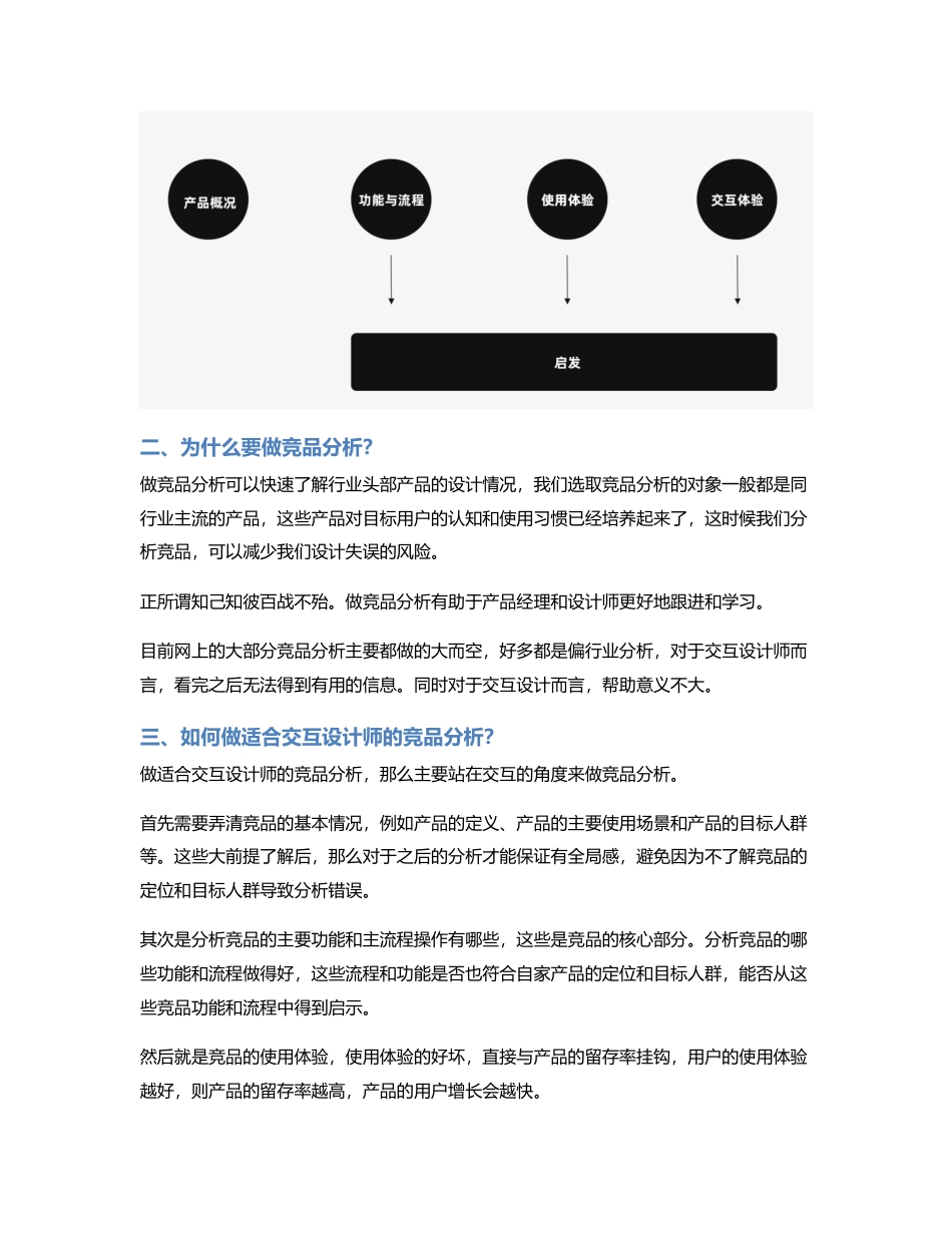 如何做适合交互设计师的竞品分析？.pdf_第2页