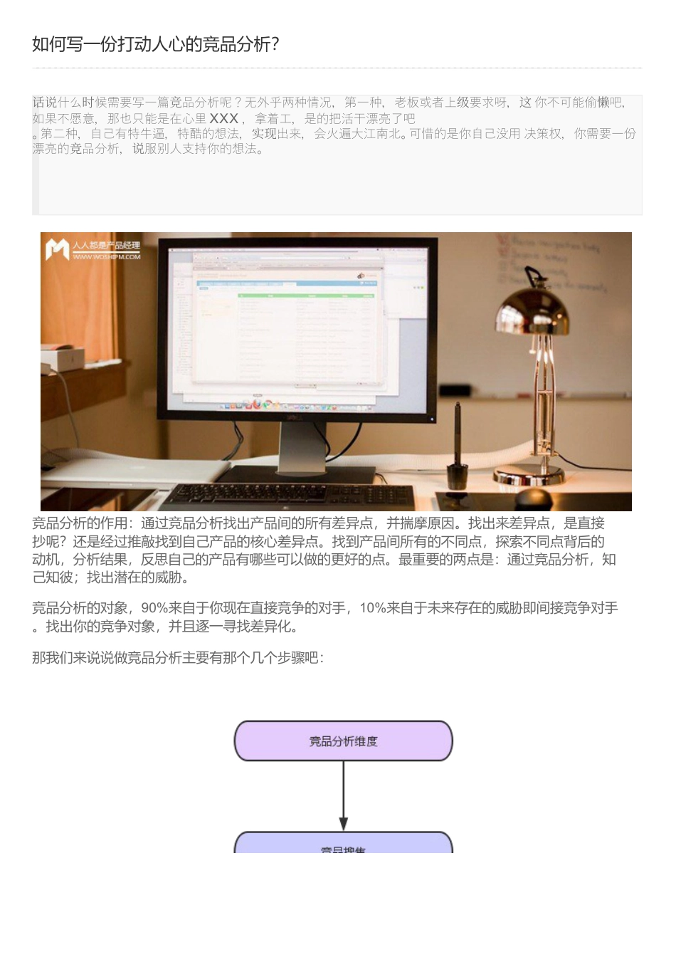 如何写一份打动人心的竞品分析？.docx_第1页