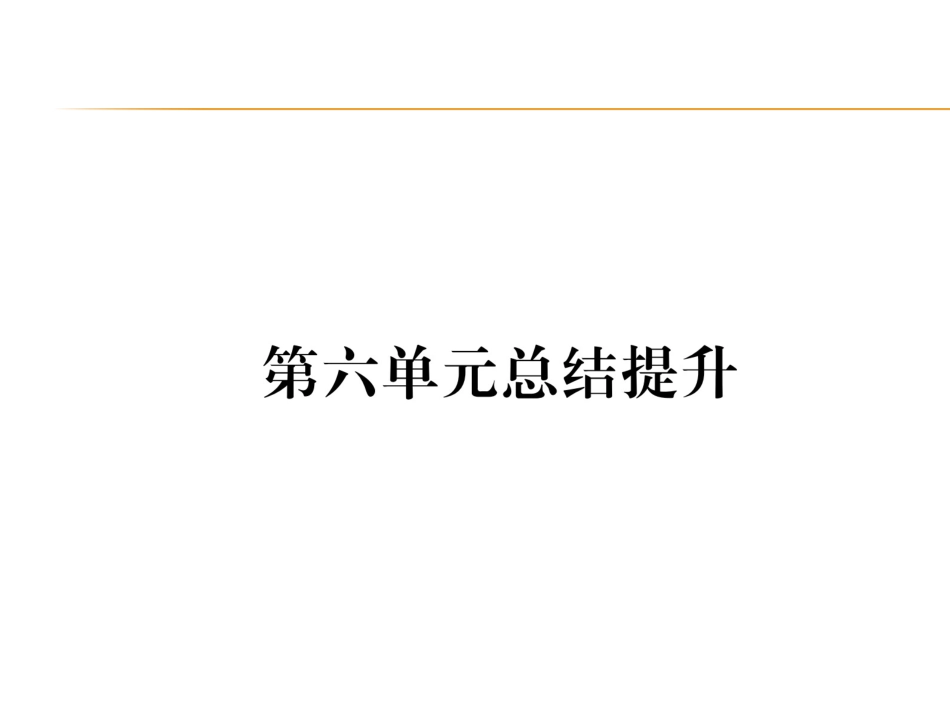 9上试卷历史第6单元总结提升.ppt_第1页