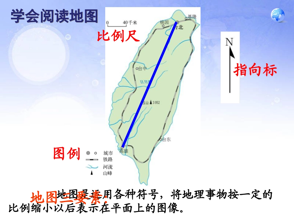 《地图的阅读》地球和地图PPT课件5_第2页