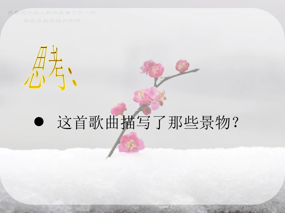 《踏雪寻梅》PPT课件6_第3页