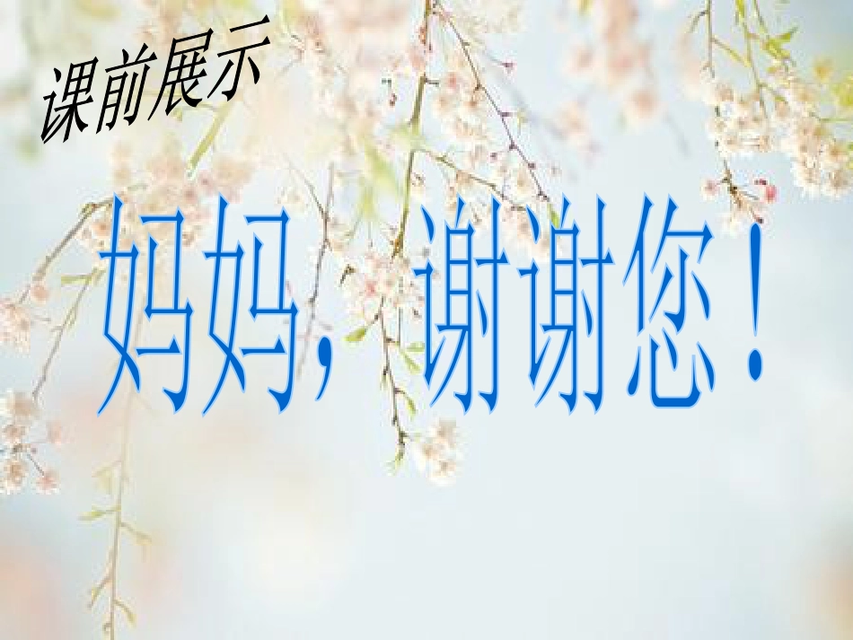 《妈妈睡了》PPT课件3_第2页