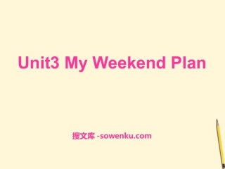 《My weekend plan》PPT课件8