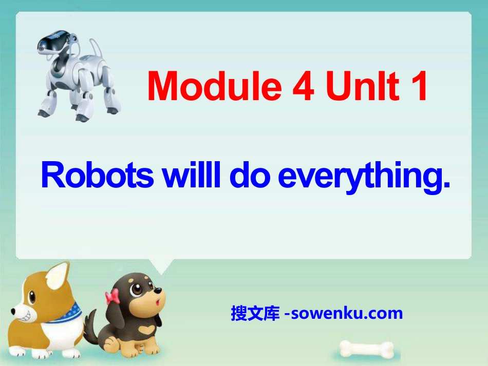 《Robots will do everything》PPT课件3_第1页