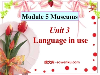 《Language in use》Museums PPT课件