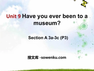 《Have you ever been to a museum?》PPT课件12