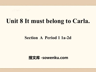 《It must belong to Carla》PPT课件8