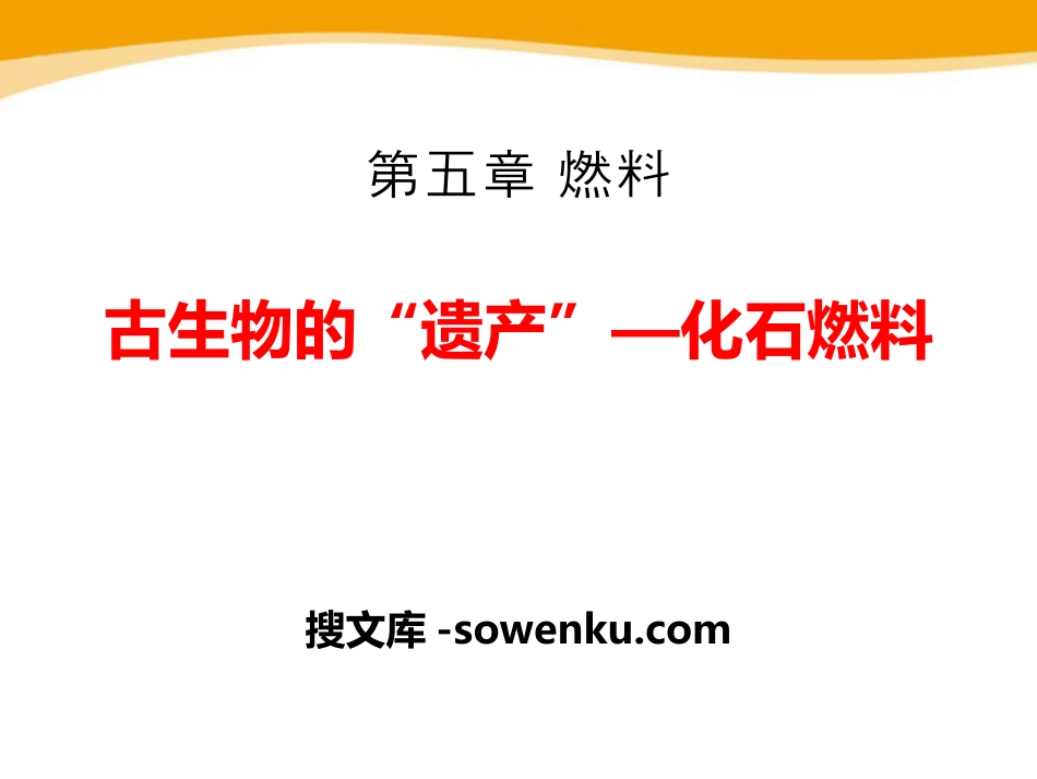 《古生物的“遗产”—化石燃料》燃料PPT课件2_第1页