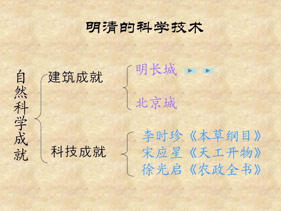 《明清的科学技术》多民族大一统国家的巩固与发展PPT课件3_第2页