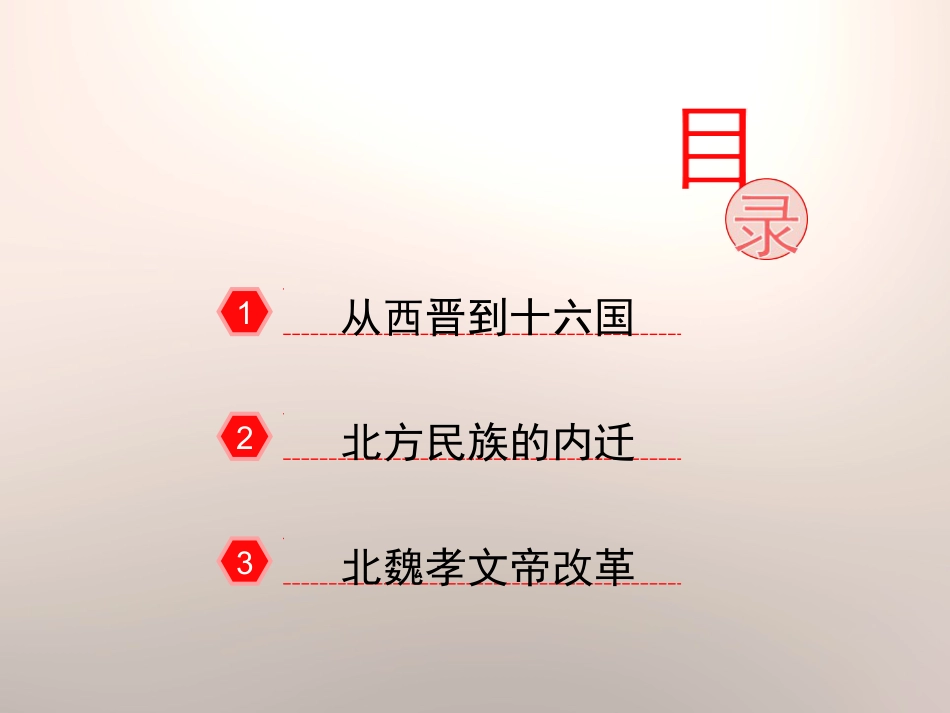 《北方的政权分立与民族交融》魏晋南北朝的政权分立与区域开发PPT课件4_第3页