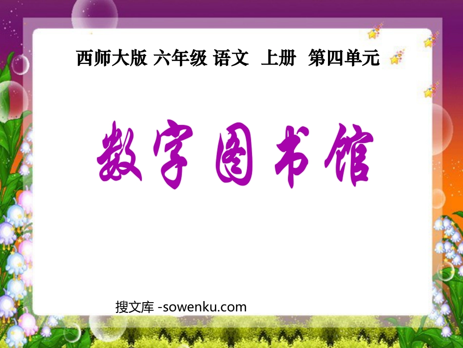 《数字图书馆》PPT课件2_第1页