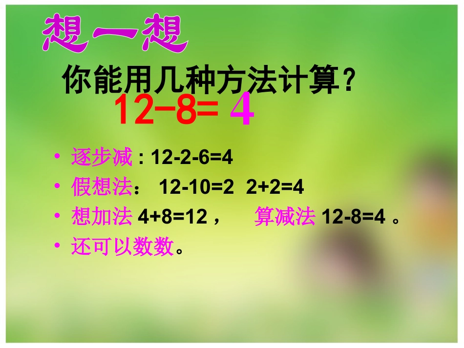 《14、15减几》20以内的退位减法PPT课件2_第3页