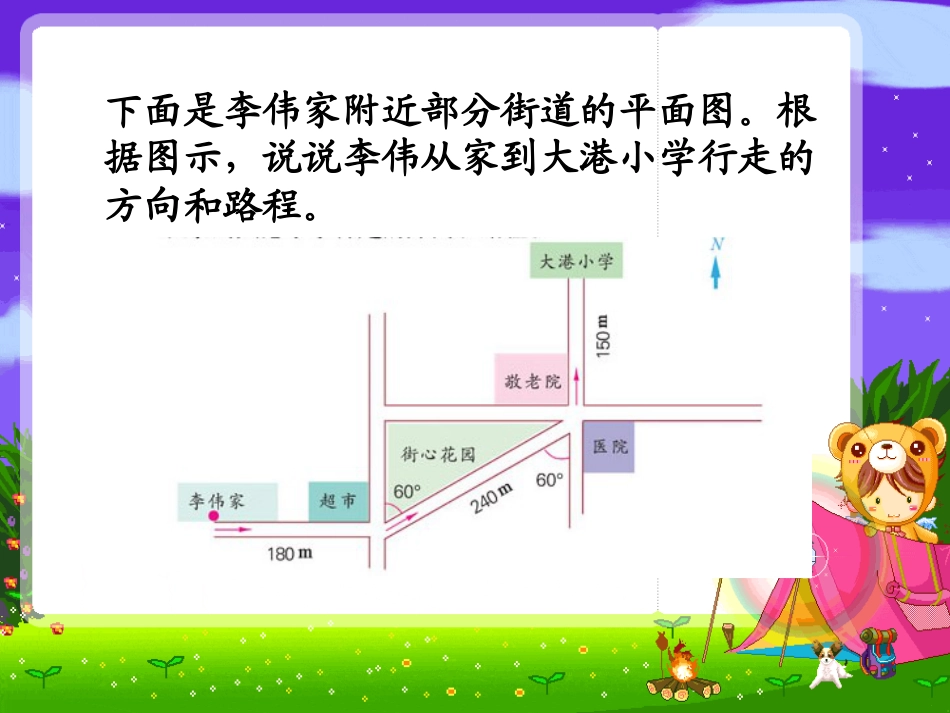 《描述简单的行走路线》图形的变换和确定位置PPT课件2_第3页