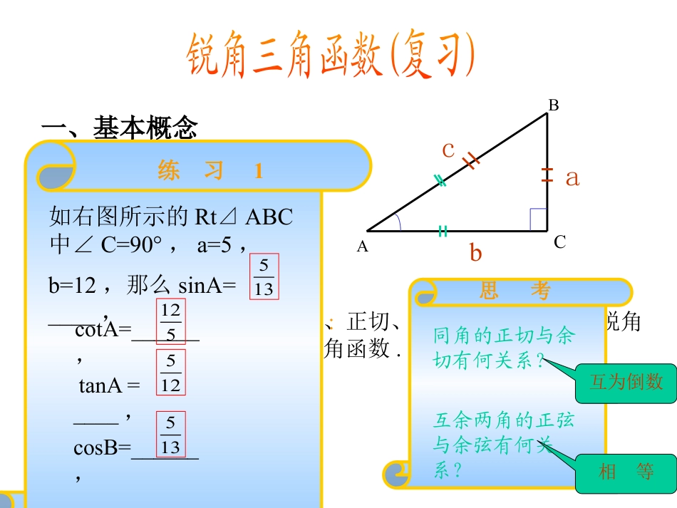 《锐角三角函数》PPT课件3_第2页