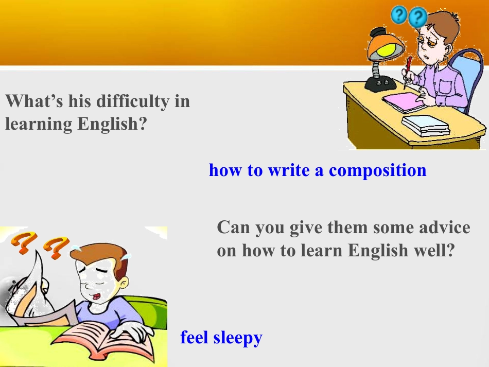 《Could you give us some advice on how to learn English well?》SectionB PPT_第3页