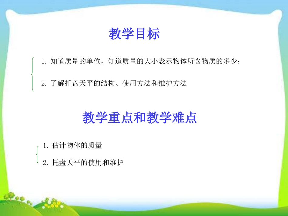 《质量的测量》PPT_第2页