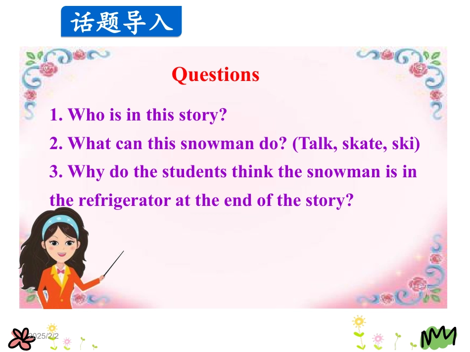 《I Like All Lessons!》Winter in Canada PPT_第3页