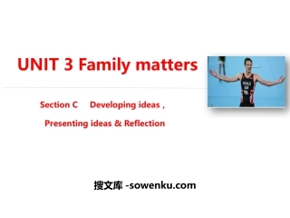 《Family matters》Section C PPT