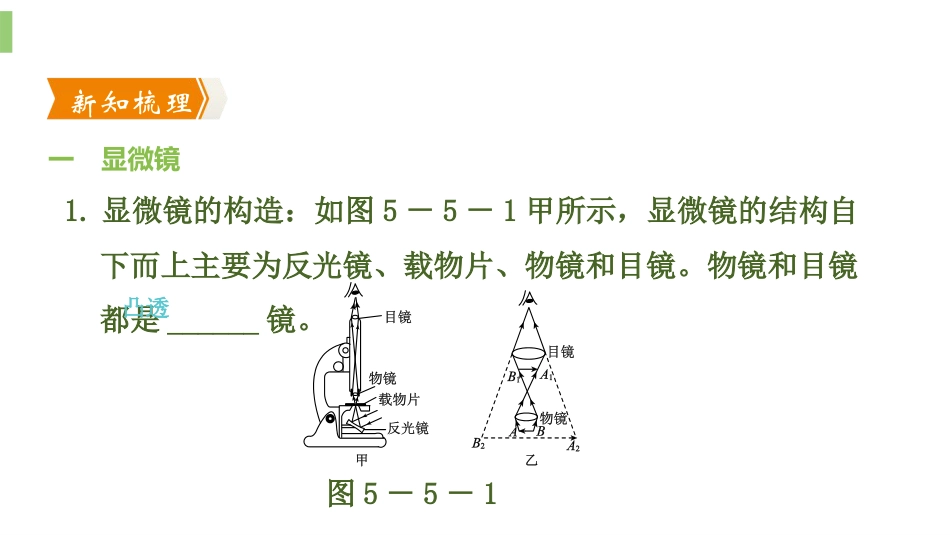 《显微镜和望远镜》透镜及其应用PPT教学课件_第3页