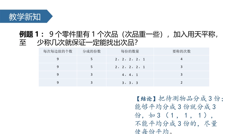 《找次品》数学广角PPT课件_第3页