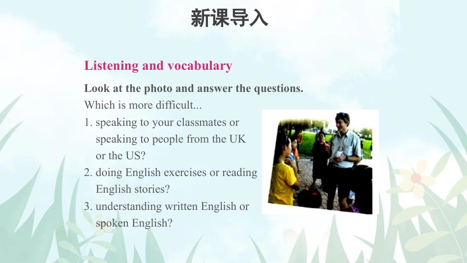 《Have you ever been to an English corner?》English for you and me PPT课件下载_第2页