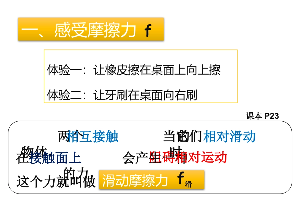 《摩擦力》力和运动PPT教学课件_第2页