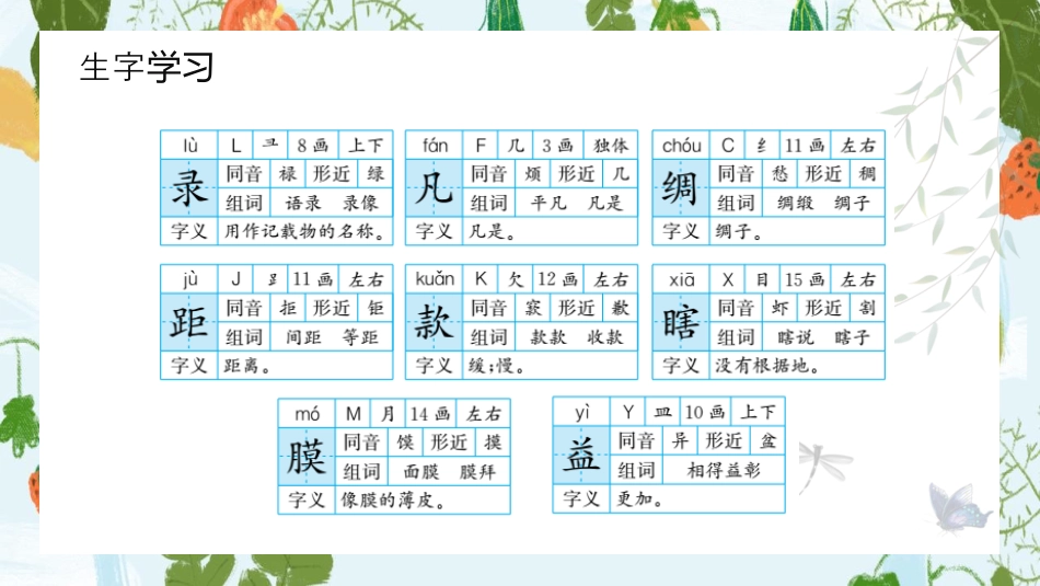 《昆虫备忘录》PPT优质课件下载_第3页