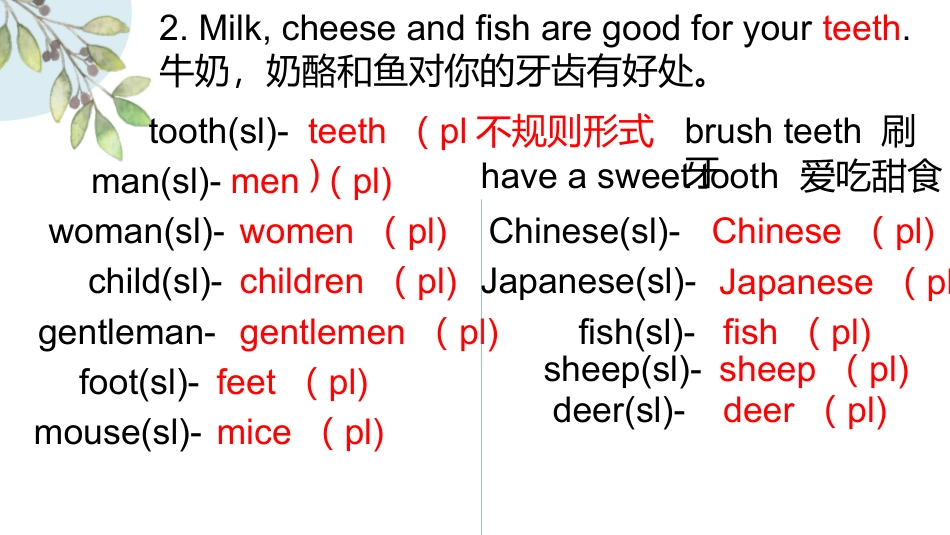 《Is your food and drink healthy?》PPT教学课件_第3页