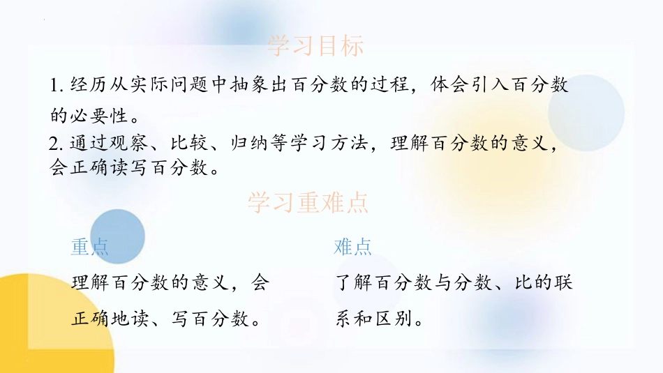 《认识百分数》PPT免费课件_第2页