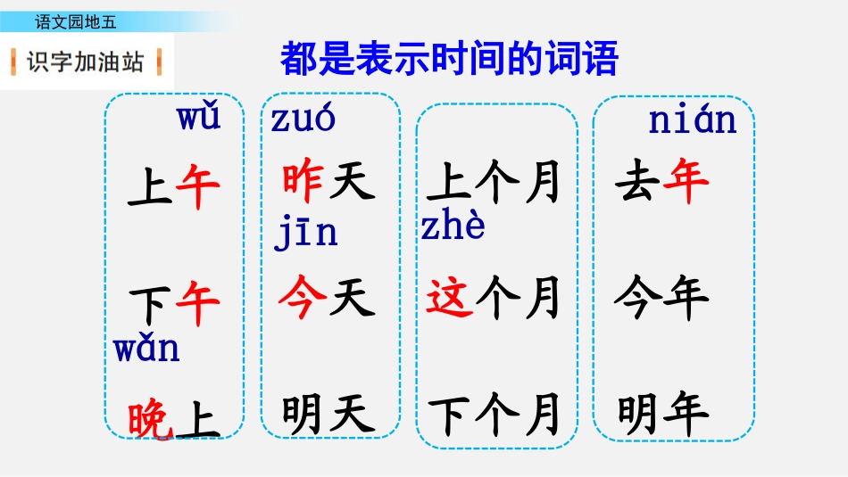 《语文园地五》PPT教学课件(一年级上册)_第2页