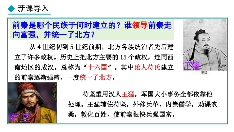 《北朝政治和北方民族大交融》三国两晋南北朝时期：孕育统一和民族交融PPT下载_第3页