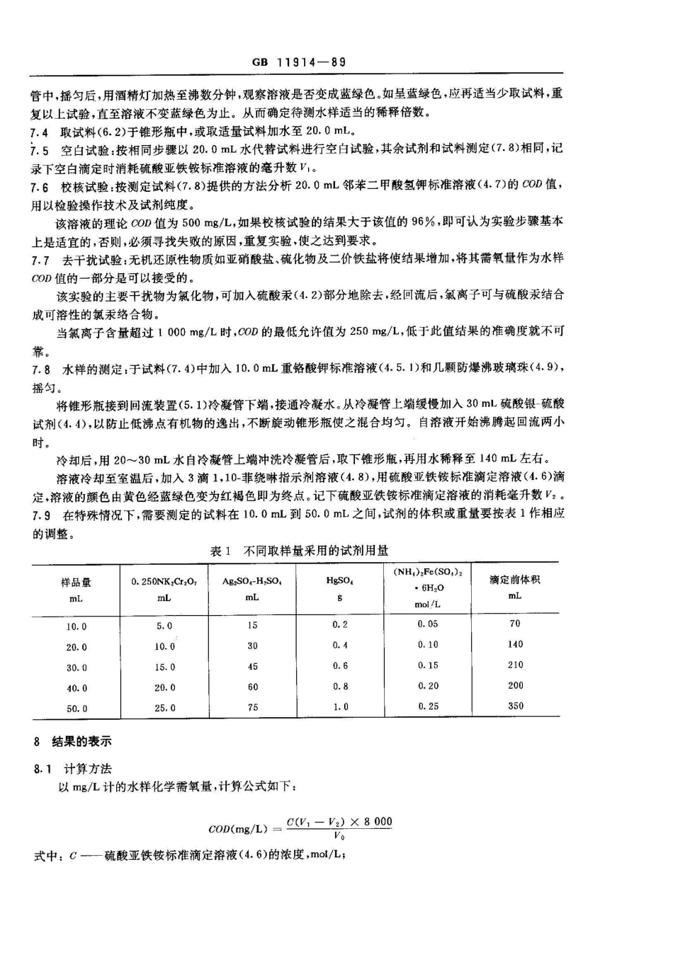 GB 11914-1989水质 化学需氧量的测定 重铬酸盐法_第3页