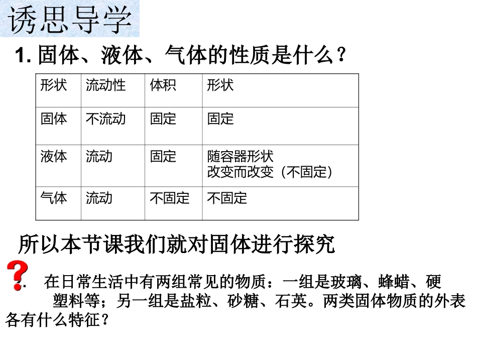 下载教研课9.1固体ppt课件(高中人教版物理选修3-3)_第2页