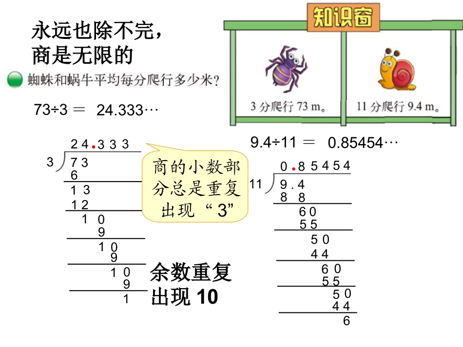 下载五年级上册新北师大版数学公开课除得尽吗ppt课件_第2页