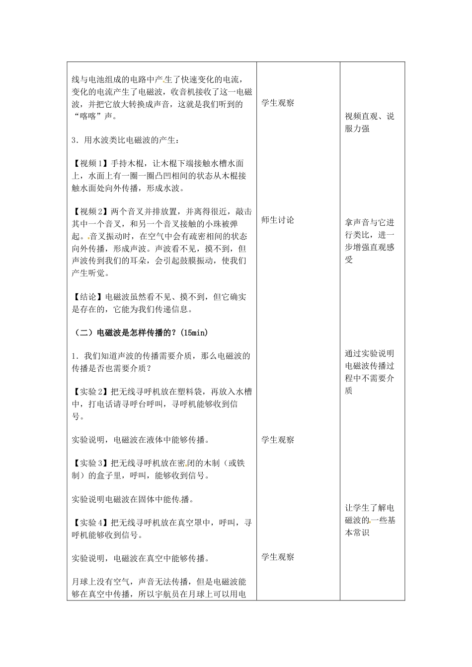 下载教研课第二十一章:信息的传递教学设计教案_第2页