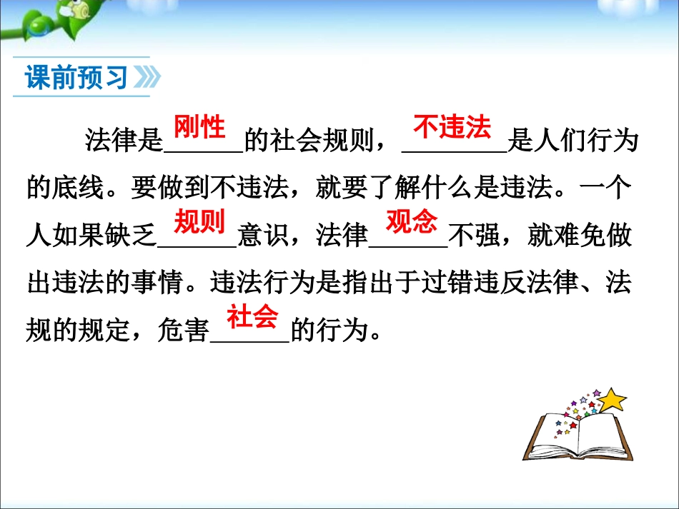 部编本八年级上册道德与法治原创法不可违ppt课件下载_第2页