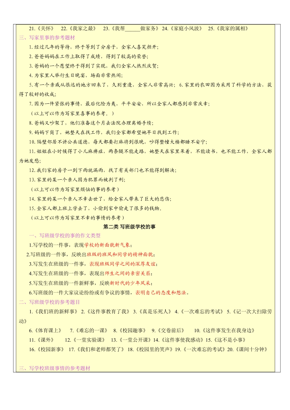 写作技巧小升初作文全攻略之写事作文指导教案49_第2页